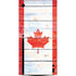 Canada Flag Light Wood Xbox Series X Console Skin